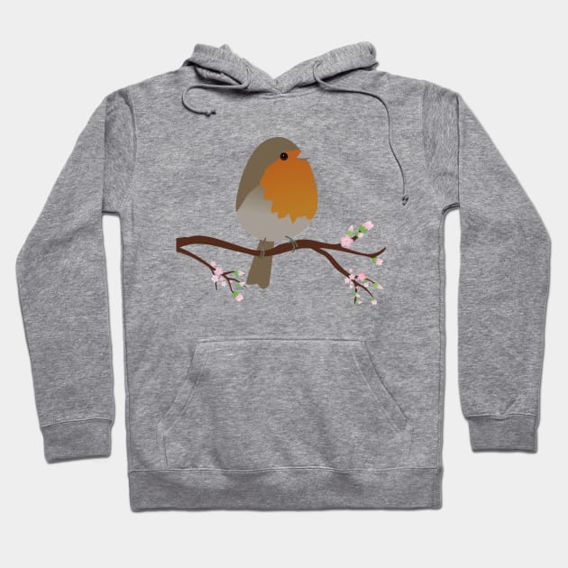 Cute egg shaped robin Hoodie by Bwiselizzy